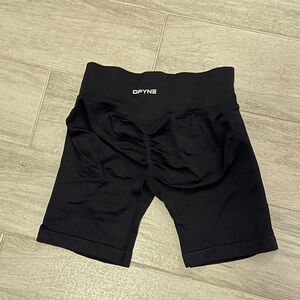 DFYNE Women's Black Athletic Shorts